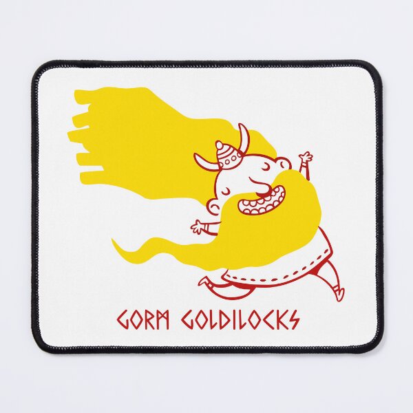 Item preview, Gorm Goldilocks Viking Yellow Beard Art designed and sold by monikko.