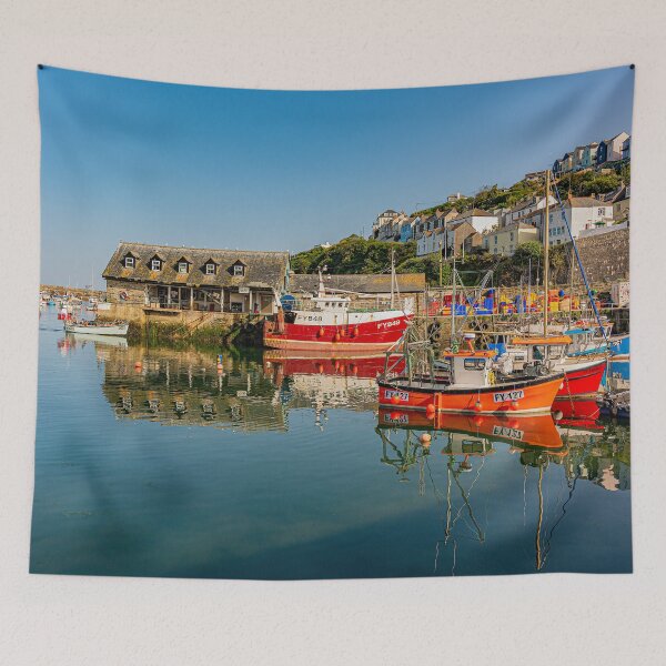 Item preview, Mevagissey Harbour designed and sold by HazyApplePhoto.