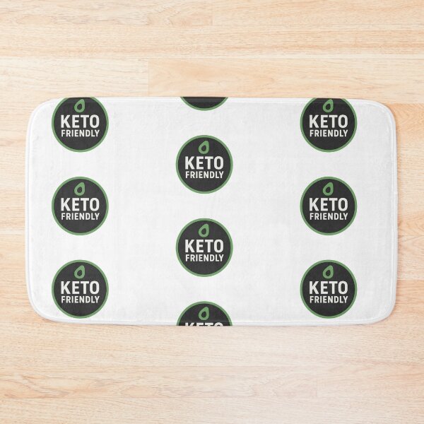 Item preview, Keto-friendly label with isolated design on transparent background, AI generated designed and sold by dvoevnore.
