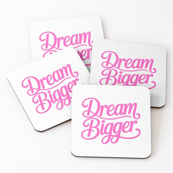 Item preview, Dream Bigger! Pink Girly designed and sold by PMCreative.