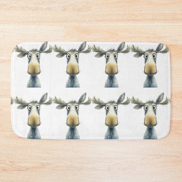 Item preview, ‘ Hello Moose ' BY SHiRLeY MacARTHuR designed and sold by Shirley MacArthur Art.