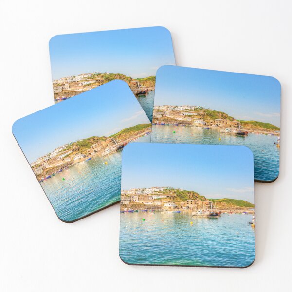 Artikelvorschau, Mevagissey Harbour Glow entworfen und verkauft von HazyApplePhoto.