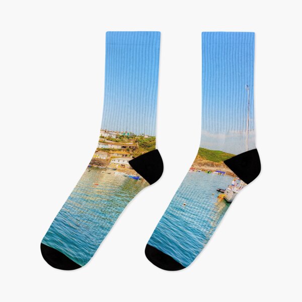 Item preview, Mevagissey Harbour Glow designed and sold by HazyApplePhoto.