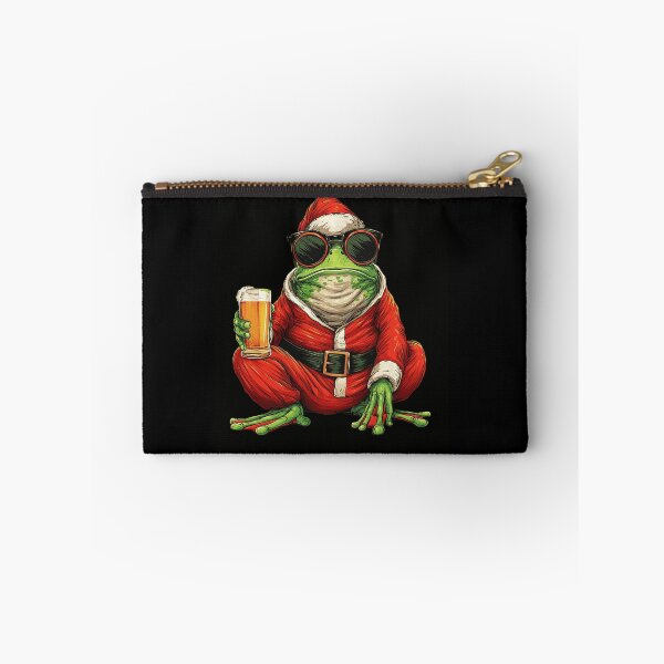 Item preview, Funny Christmas Frog Santa Beer Sunglasses Holiday designed and sold by k3rstman1.