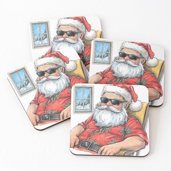 Item preview, Bad Santa On Vacation Funny Christmas Humor designed and sold by SoulenCify.