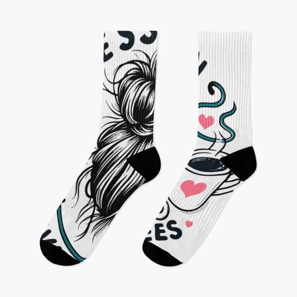 Item preview,  Messy Bun And Saving Lives Nurse Coffee Design designed and sold by DrawDrip.