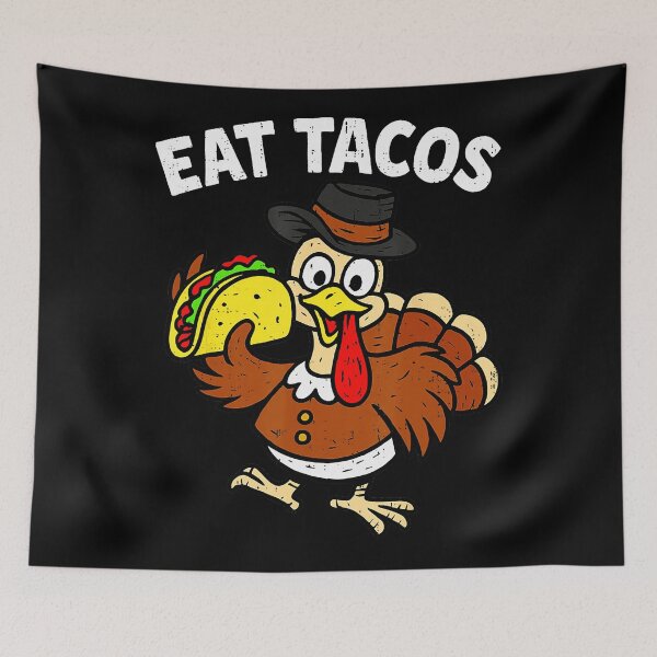 Item preview, Funny Turkey Eat Tacos Mexican Thanksgiving Family Costume  designed and sold by JEFDodsonArt.