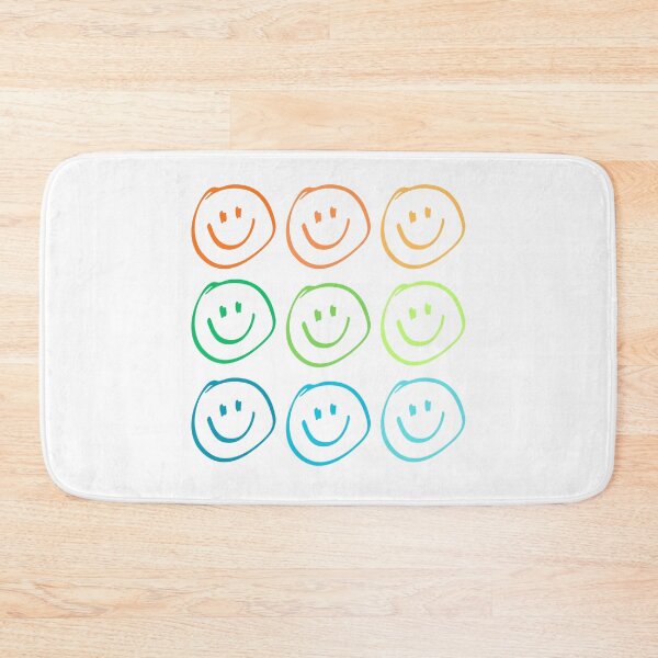 Item preview, Colorful Smiling Faces – Cheerful Illustration designed and sold by iamKRUK.