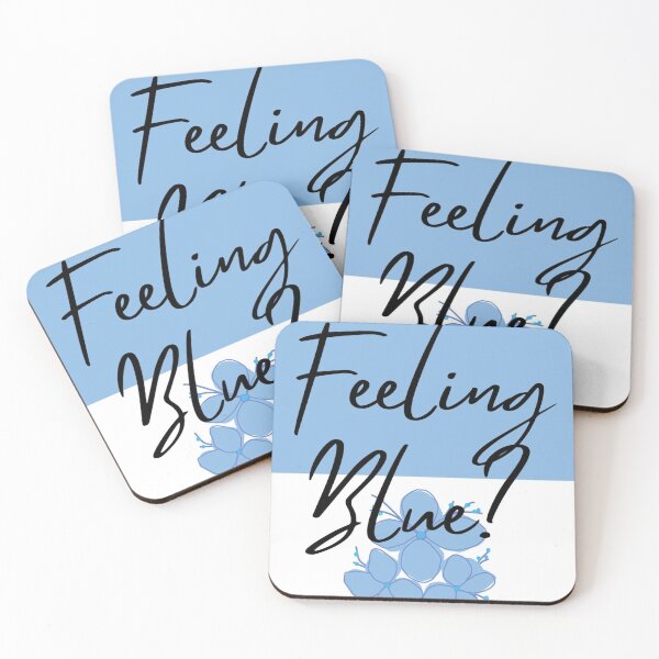 Item preview, Feeling Blue? designed and sold by Mara Moon.