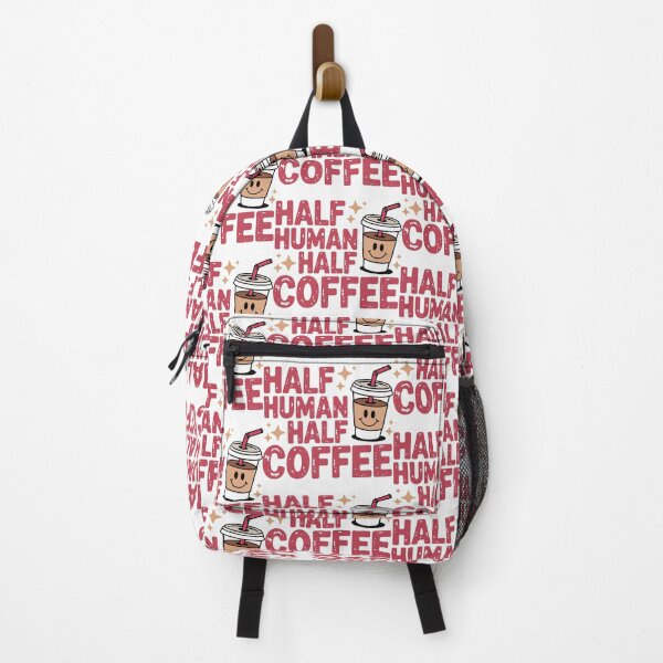 Item preview, Half Human Half Coffee – Funny Iced Coffee Lover Design designed and sold by Lulunza.