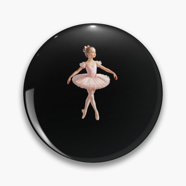 Item preview, Cute Ballerina for Girls, Pink Ballet Dancer Top designed and sold by MinaReinger.