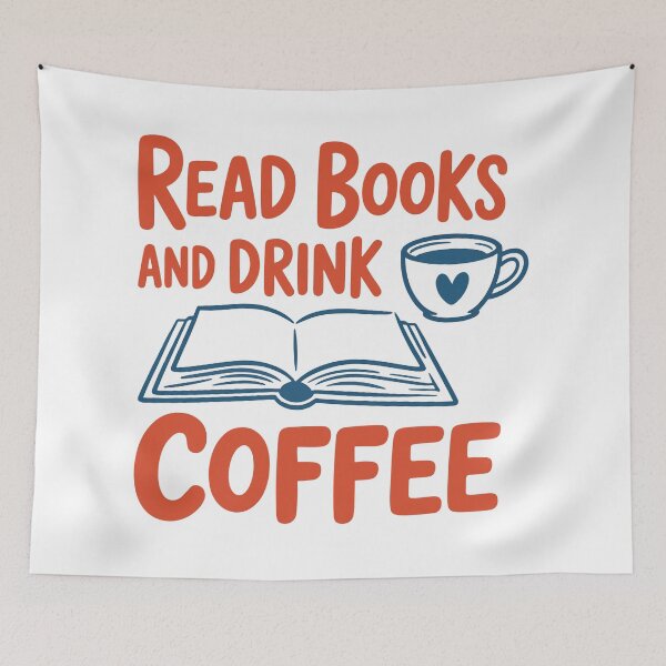 Item preview, Read Books and Drink Coffee – Book Lover Coffee Aesthetic designed and sold by Lulunza.