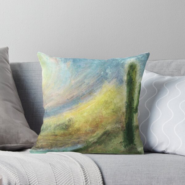 Item preview, Cactus at Sunset - Textured Digital Painting Vibrant Desert Colors designed and sold by Keltoi-art.