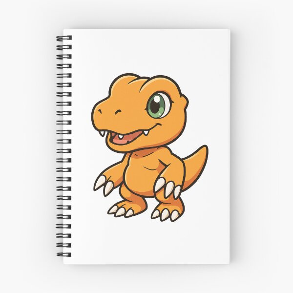 Item preview, Agumon Inspired Chibi designed and sold by FeelTheDrawing.