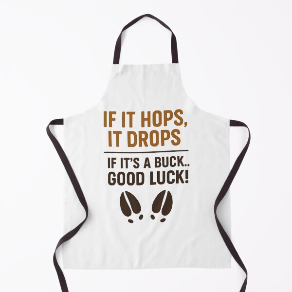 Item preview, If It Hops, It Drops – Funny Deer Hunting Quote designed and sold by Eric’s Creative Corner.