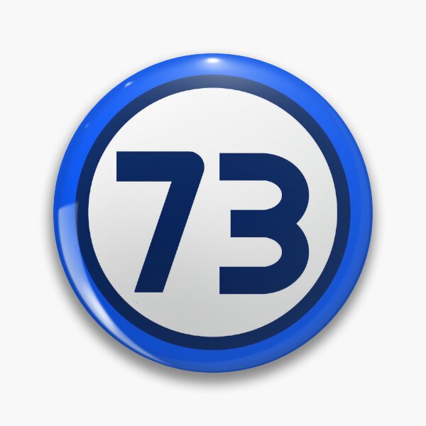 Item preview, Nerdy 73 Best Number Mirror Prime Math Teacher  designed and sold by MathWare MathClips.