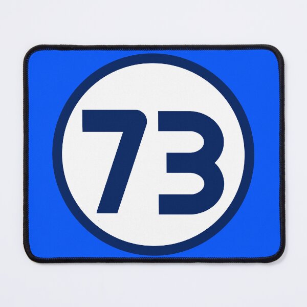 Item preview, Nerdy 73 Best Number Mirror Prime Math Teacher  designed and sold by MathWare MathClips.