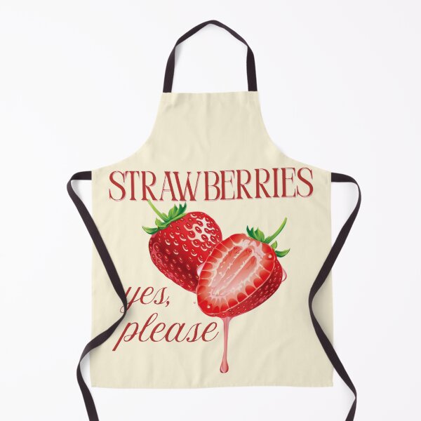 Item preview, Strawberries: Yes, Please! Realistic Fruit Graphic designed and sold by Designnari.