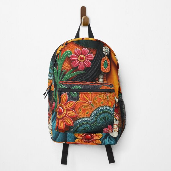 Item preview, Colorful Portrait of a Woman with Flowers designed and sold by LCPcreations.
