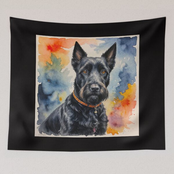 Item preview, Black Scottish Terrier#5 designed and sold by Helios Be. Lavsh.