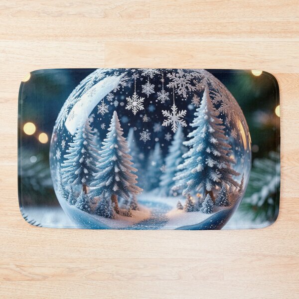 Item preview, Winter Wonderland Glass Ornament designed and sold by AmetistLight.
