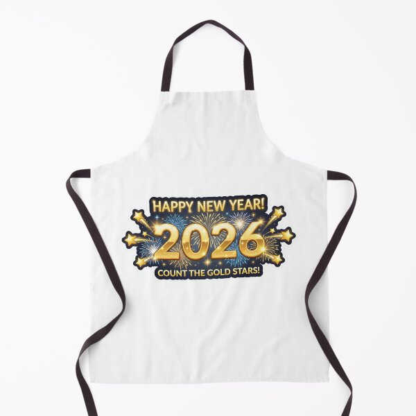 Item preview, Happy New Year 2026 – Count the Gold Stars Celebration Sticker for Kids 4-8 designed and sold by MiracleDroplet.