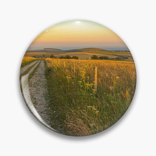 Item preview, Last Light on the South Downs Way designed and sold by HazyApplePhoto.