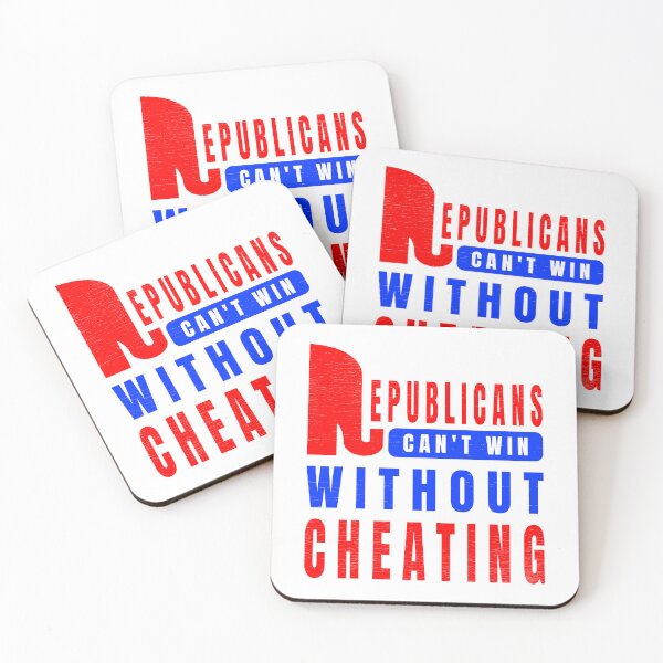 Item preview, Republicans Can't Win Without Cheating Vintage Political designed and sold by ProtestDonald.