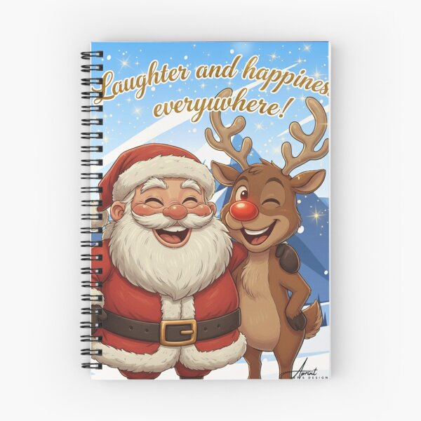 Item preview, Wishes from Santa and Rudolf designed and sold by AlphaPrint2410.