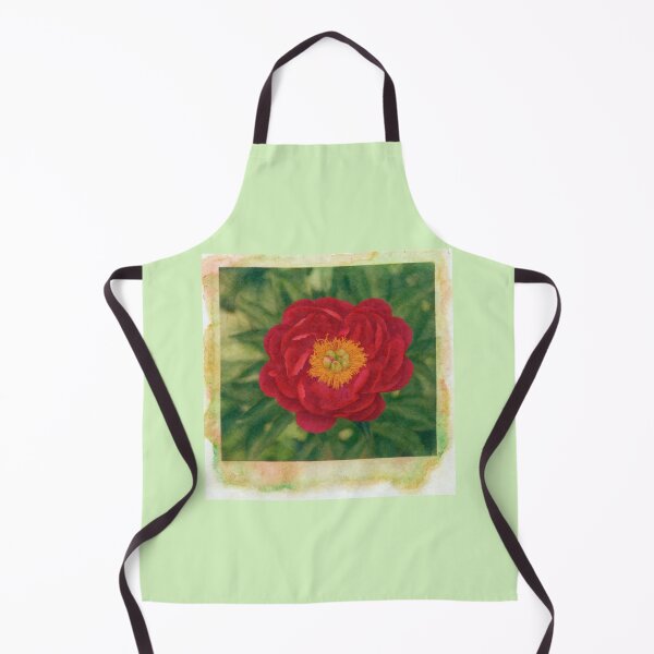 Item preview, Red Peony Flower: Transfer designed and sold by Tridentulus.