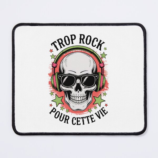 Item preview, Colorful Rock Skull Too Rock for This Life designed and sold by thaovinhquoch08.