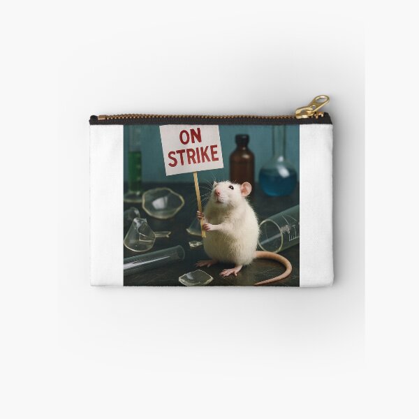 Item preview, Lab Rats Refuse to Work and Go out on Strike designed and sold by Halifaxartguy.