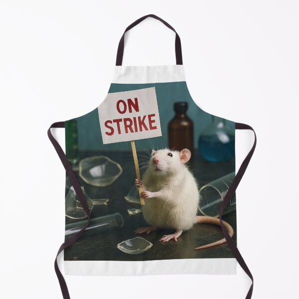 Item preview, Lab Rats Refuse to Work and Go out on Strike designed and sold by Halifaxartguy.