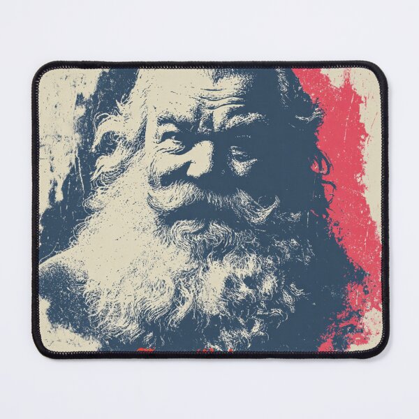 Item preview, Crimson Echo — Santa in Blue Flame designed and sold by Aeboz Studio.
