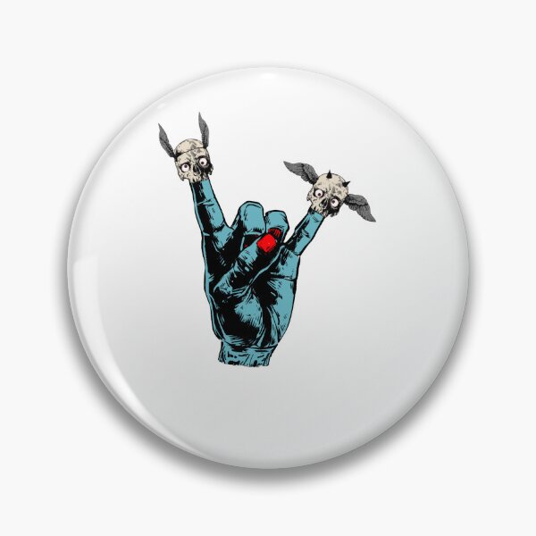 Item preview, Funny Vintage Skull Devil Heavy Metal Oversized  designed and sold by thaovinhquoch08.