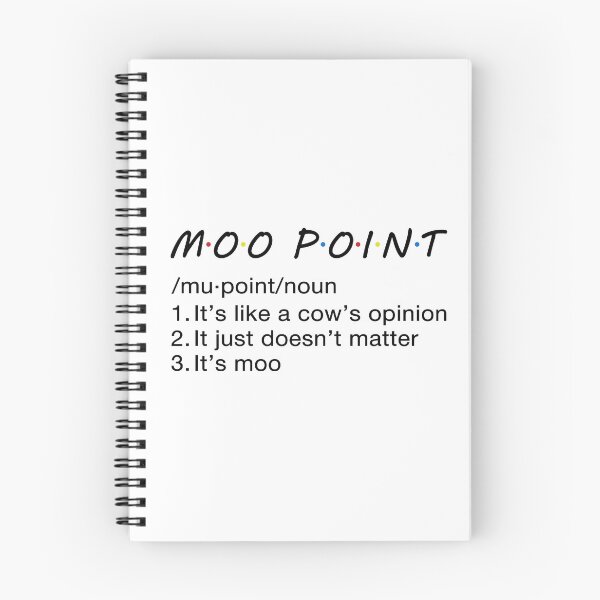 Item preview, Moo Point Definition.  designed and sold by CoCoArt-Ua.