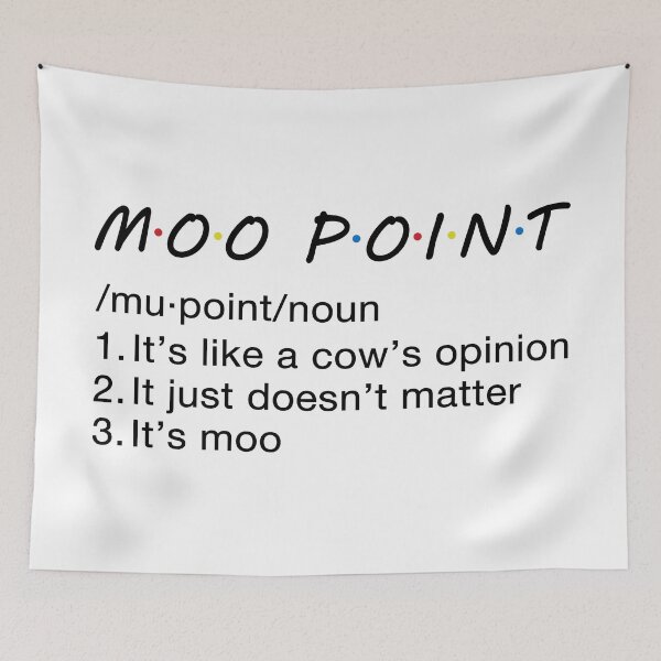 Item preview, Moo Point Definition.  designed and sold by CoCoArt-Ua.