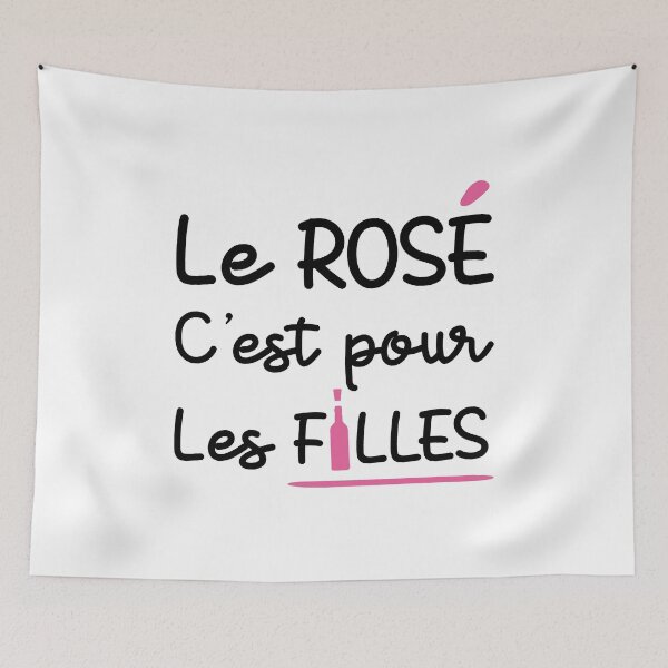 Item preview, Rosé is for girls! (wine) designed and sold by francoisville.
