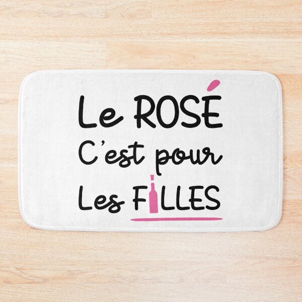Item preview, Rosé is for girls! (wine) designed and sold by francoisville.