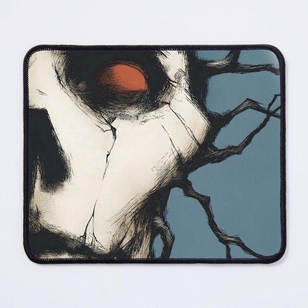 Item preview, Cracked Skull Glowing Red Eye Spooky designed and sold by Shoot-The-Moon.