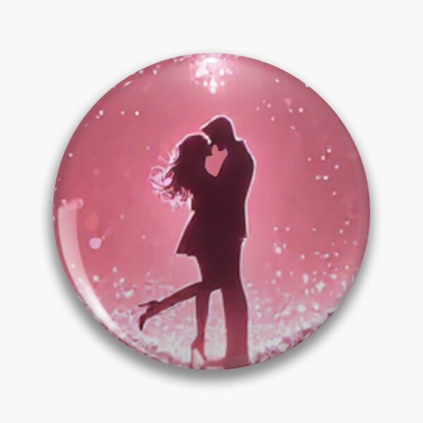 Item preview, Une scène romantique d'un couple dans un cœur lumineux (cadeau de Saint-Valentin) designed and sold by thechoice1.