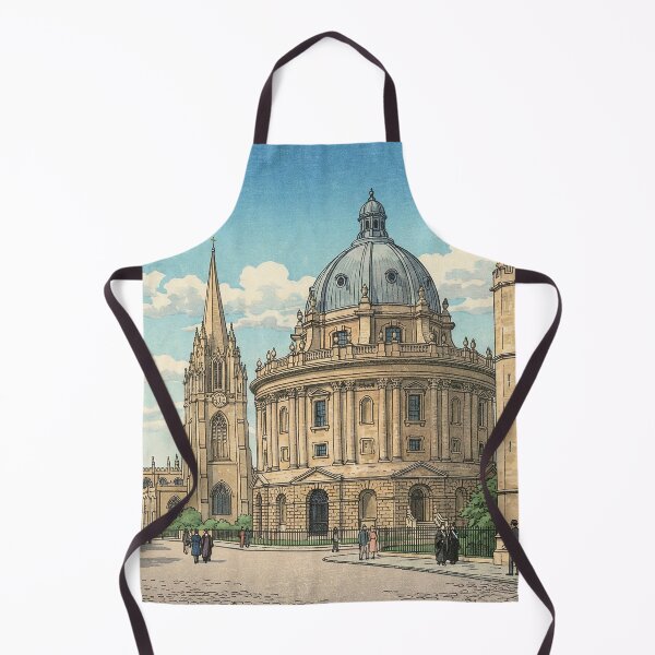 Item preview, The Radcliffe Camera in Oxford University Japanese Woodblock Print designed and sold by Takeda-art.