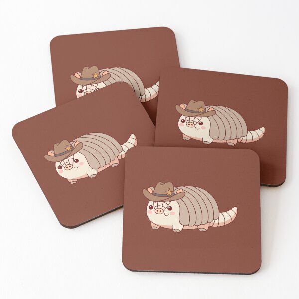 Item preview, Armadillo in a Cowboy Hat designed and sold by coolcreativeco.