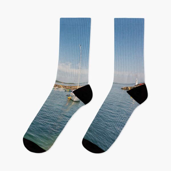 Item preview, Mevagissey Harbour View designed and sold by HazyApplePhoto.