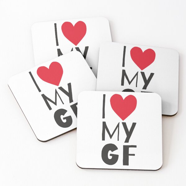 Item preview, I Love My Girlfriend Red Heart Classic Design  designed and sold by IamPATI.