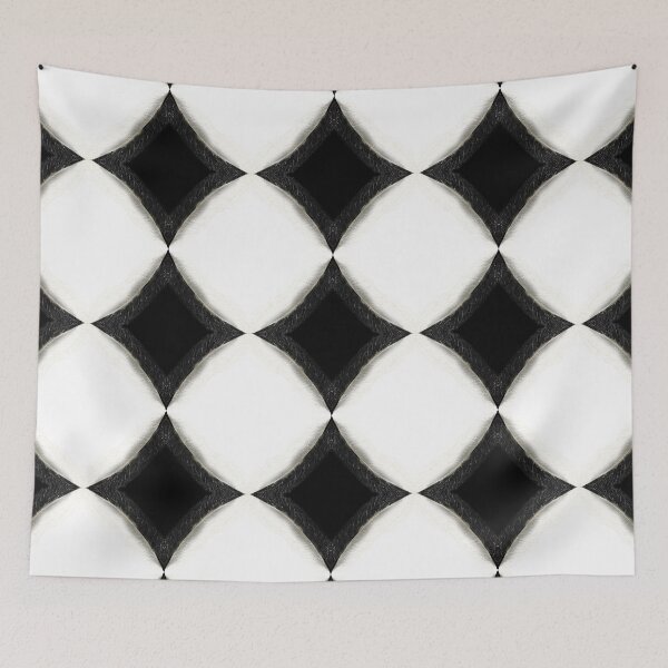 Item preview, Trendy Black and White Modern Pattern: Chic Designs for All Spaces designed and sold by Starpuffdesign.