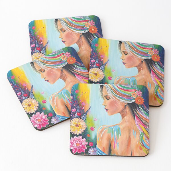 Item preview, Flowers in hair designed and sold by MariaWinterArt.