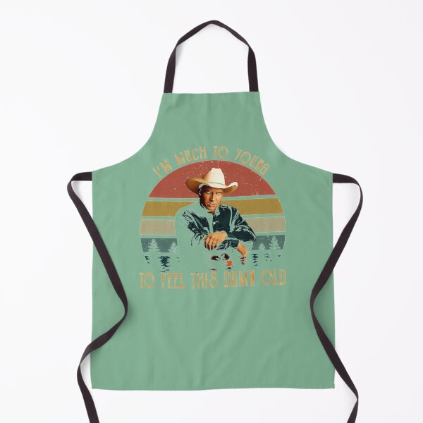 Item preview, I'M-MUCH-TO-YOUNG-TO-FEEL-THIS-DAMN-OLD-VINTAGE-GARTH-TEES-BROOKS designed and sold by MandyDavies12.