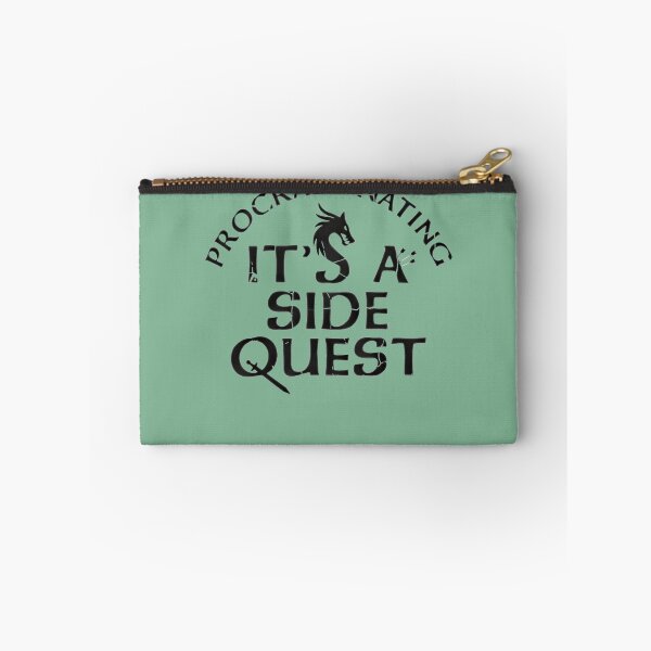 Item preview, I'M-NOT-PROCRASTINATING-IT'S-A-SIDE-QUEST-T-SHIRT designed and sold by MandyDavies12.