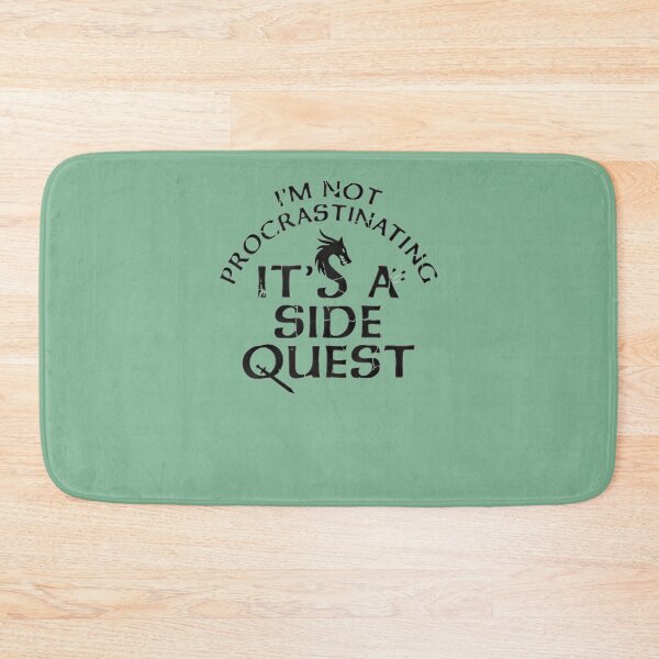 Item preview, I'M-NOT-PROCRASTINATING-IT'S-A-SIDE-QUEST-T-SHIRT designed and sold by MandyDavies12.